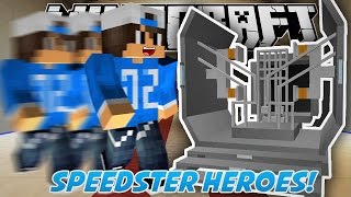 Minecraft Mod Showcase  SPEEDSTER HEROES MOD Flash Suits Power Ups Super Speed and MORE [upl. by Ruggiero]