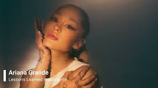 Ariana Grande  Lessons Learned Feat Vazyx Bourn Instrumental version 4K [upl. by Tucky]