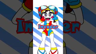 The Amazing Digital Circus INVADER INVADER MEME theamazingdigitalcircus tadc shorts trend [upl. by Maryjo]