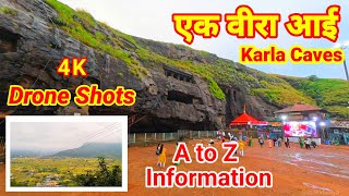 एकवीरा आई मंदिर  Ekvira Devi Temple  Karla Caves  Complete Details  Lonavala mumbai ekvira [upl. by Corliss]