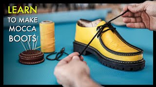 Moccasin Making Tutorial [upl. by Ycram]