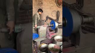 pottery machine satisfying copper handmade viralvideo foryou drums views incredible [upl. by Llenod599]