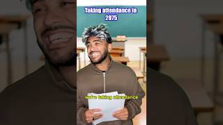 Taking attendance in 2075…😂💀 comedy [upl. by Jorry]