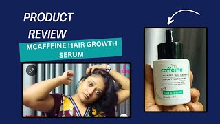 Mcaffeine Hair Growth 20 Caffexil Serum Review  KALPNA ALL IN 1 [upl. by Marlyn]