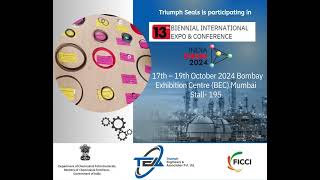 Visit Triumph Engineers at India Chem 2024 – Stall 195 [upl. by Iruam634]