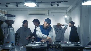 UNDERGROUND HIPHOP MIX  VINYL ONLY  DJ DAHISHI  by MUSIC LOUNGE STRUT at Koenji Tokyo [upl. by Maller]