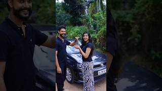 Birthday surprise 😍❤️ New car gift 😍❤️ youtubeshorts couplegoals [upl. by Jamil]