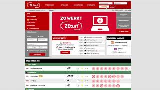 Hoe werkt de ZEturfnl startpagina [upl. by Tammie]