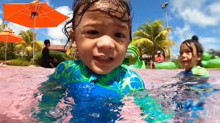 Adventure Waterpark Desaru Coast Malaysia December 2019 [upl. by Kast523]