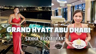 Dinner Buffet at Sahha Restaurant Grand Hyatt Hotel amp Resort Abu Dhabi [upl. by Rather]