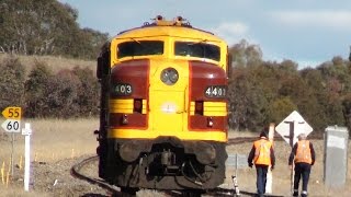 ARHS ACT 4403 in action on The Stockman Train to Bungendore [upl. by Mcnutt888]