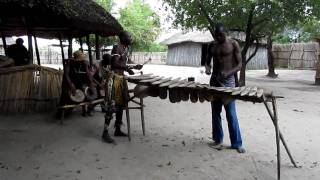 African Drums and Xylophones [upl. by Ideih]