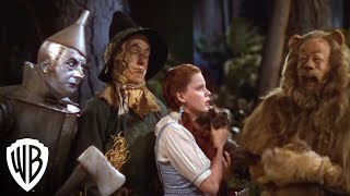 The Wizard of Oz  75th Anniversary quotDorothy Meets The Cowardly Lionquot  Warner Bros Entertainment [upl. by Nauqaj]