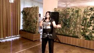 Hindi Song performed by an Armenian lady in IAF Conference Armenia [upl. by Leventhal]