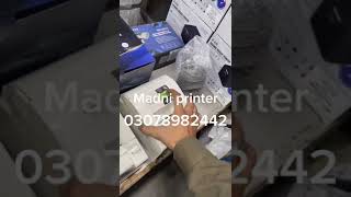 Madni printer FSD Madni Printers Thermal printer Black copper 03078982442 [upl. by Nylirehc55]