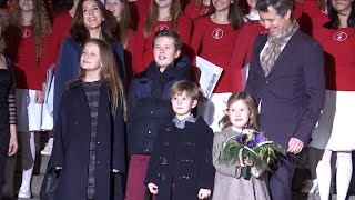 Prinsesse Josephine var dagens julestjerne i Esajas Kirken [upl. by Kubis356]