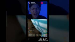 Francine Diaz and Kyle Echarri Video Call  IG LIVE [upl. by Boyes]