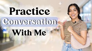 Practice Conversation in Spanish  Interactive Roleplay  In the mall [upl. by Eimaral]