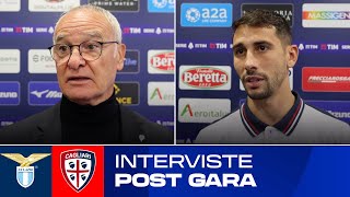 🎙 POST GARA  Ranieri e Goldaniga dopo LazioCagliari  SERIE A TIM [upl. by Dorena664]