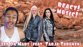 MARKO HIETALA  Left On Mars feat Tarja Turunen  React [upl. by Yuh]