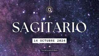 Horóscopo Diario  Sagitario  14 de Octubre 2024 [upl. by Peoples]