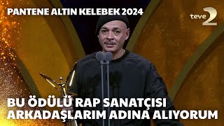 En İyi Rapçi – Ceza  Pantene Altın Kelebek Ödülleri 2024 [upl. by Anirehc153]