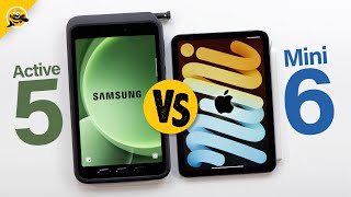 BETTER THAN iPad Mini  Galaxy Tab Active5 vs iPad Mini 6 [upl. by Tasia774]