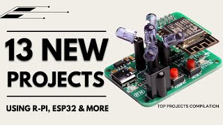 13 Brilliant Projects using RaspberryPi ESP32 amp more on PCBs [upl. by Alleinad]