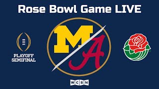 The 110th Rose Bowl Game 1 Michigan vs 4 Alabama [upl. by Akilat731]