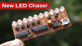 WOW Incredible LED Chaser Circuit [upl. by Ettigdirb741]