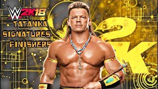 WWE 2K18  TATANKA SIGNATURES  FINISHERS [upl. by Rairb]