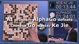 AI program AlphaGo defeats Chinese Go master Ke Jie [upl. by Bliss11]