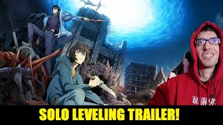 Solo Leveling World Premiere Trailer Reaction [upl. by Kaliope]