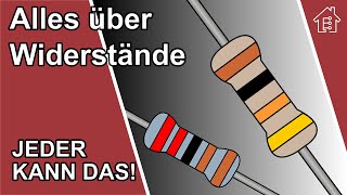 🔴 Alles über Widerstände und wie man die Farbringe liest  EdisTechlab [upl. by Nnorahs654]