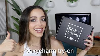 AUGUST BOXYCHARM UNBOXING  2020 Try On  First Impressions [upl. by Aggappe481]