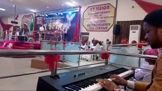 Re upload Darasimi Oyor spoken word Lawrence Oyor plays the keyboard [upl. by Roche]