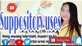 how to use suppository [upl. by Liw]