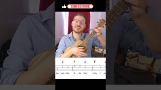 Twinkle Twinkle Little Star Ukulele Tutorial 4 LEVELS [upl. by Ecirtak]