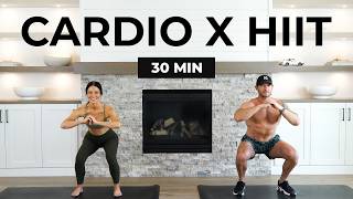 30 Min Cardio HIIT Workout  Full Body No Equipment No Repeats [upl. by Mohammad]