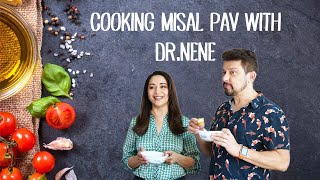 Making Mumbai’s favourite  Misal pav with DrNene  Madhuri Dixit Nene [upl. by Onek501]