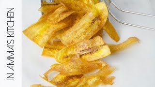 Plantain Chips Recipe [upl. by Airetnahs]