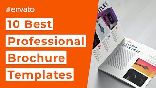 10 Best Professional Brochure Templates 2020 [upl. by Freberg]