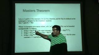 Recurrence Equations  Masters Theorem [upl. by Ulda]