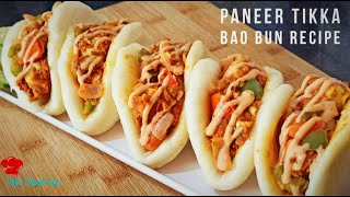 Paneer Tikka Bao Bun Recipe  Steamed Bao Bun  Easy Bao Bun With Simple Tips amp Tricks  The ChefOn [upl. by Bigg]