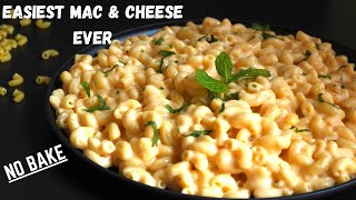 No Bake Mac and Cheese Recipe  How To Make No Bake Mac and Cheese White Sauce Pasta  Bowl To Soul [upl. by Alliuqat]