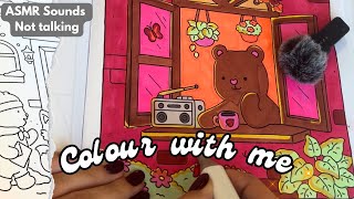 Trying the COZIEST Coloring Book I’ve Ever Seen  Color with me Fuzzy Hygge ASMR [upl. by Leroi]