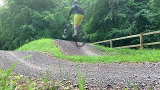 Skills section Queen Elizabeth country park mtb trails [upl. by Maiocco864]