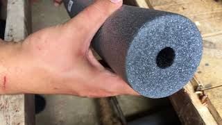 How To Insulate A Suspended Floor And Wrap Central Heating Pipes [upl. by Neleag]