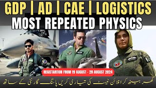 Join PAF after FSc Test pattern amp Syllabus Paf Gdp initial Test Preparation  Repeated Physics [upl. by Peery648]