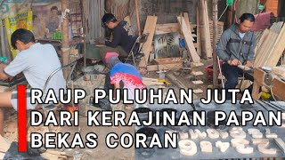 IDE USAHA TERLARIS  KERAJINAN KAYU DAN BESI BEKAS YANG BERNILAI JUAL TINGGI [upl. by Aina]